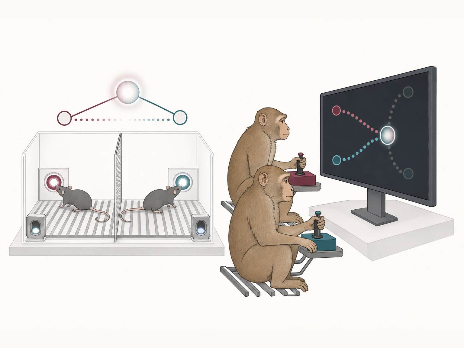 Editorial representation of comparative models